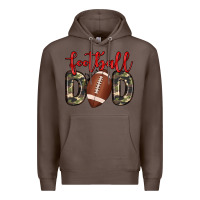 Coffee football dad Premium Hoodie - Zillion Design Studio