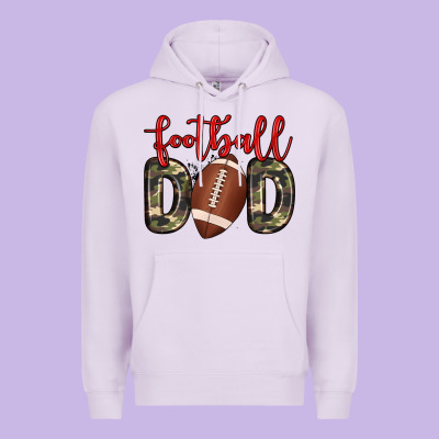 Football Dad Premium Hoodie Designed By Zillion Design Studio
