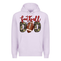 Lilac football dad Premium Hoodie - Zillion Design Studio