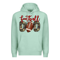 Seafoam football dad Premium Hoodie - Zillion Design Studio