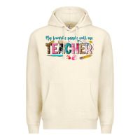 Sandshell my favorite people call me teacher Premium Hoodie - texasbilliewilder