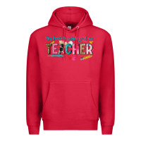 Cardinal my favorite people call me teacher Premium Hoodie - texasbilliewilder
