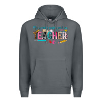 Rock my favorite people call me teacher Premium Hoodie - texasbilliewilder