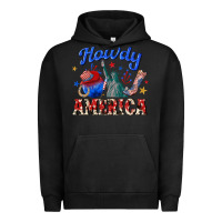 Pigment Black howdy america western Urban Hoodie - texasbilliewilder