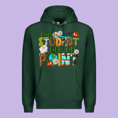 My Student Are On Point Premium Hoodie Designed By Texasbilliewilder