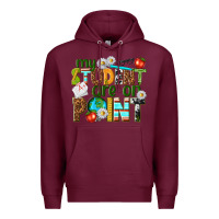 Burgundy my student are on point Premium Hoodie - texasbilliewilder