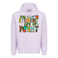 Lilac my student are on point Premium Hoodie - texasbilliewilder