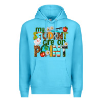 Ocean Blue my student are on point Premium Hoodie - texasbilliewilder