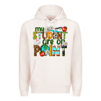 Pale Pink my student are on point Premium Hoodie - texasbilliewilder