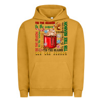 Pigment Peanut Butter tis the season Urban Hoodie - Zillion Design Studio