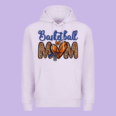Basketball Mom Premium Hoodie Designed By Zillion Design Studio