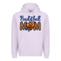 Lilac basketball mom Premium Hoodie - Zillion Design Studio