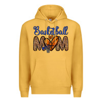 Mustard basketball mom Premium Hoodie - Zillion Design Studio