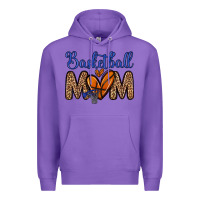 Purple basketball mom Premium Hoodie - Zillion Design Studio