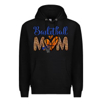 Black basketball mom Premium Hoodie - Zillion Design Studio