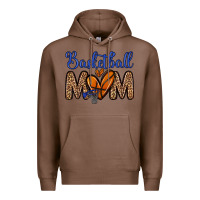Chestnut basketball mom Premium Hoodie - Zillion Design Studio