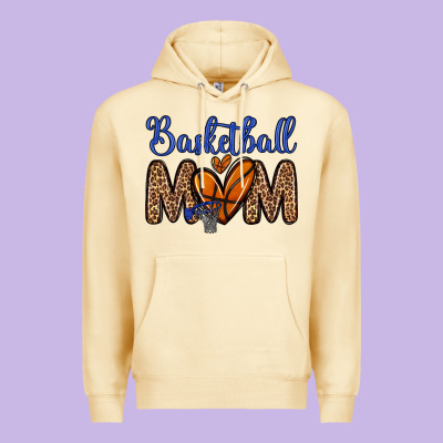 Basketball Mom Premium Hoodie Designed By Zillion Design Studio