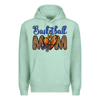 Seafoam basketball mom Premium Hoodie - Zillion Design Studio
