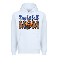 White basketball mom Premium Hoodie - Zillion Design Studio