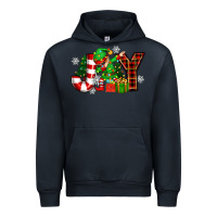 Navy christmas joy elf Urban Hoodie - Zillion Design Studio