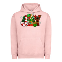 Pigment Salmon christmas joy elf Urban Hoodie - Zillion Design Studio