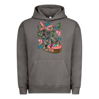 Pigment Tornado easter french bulldog Urban Hoodie - RanaPortraitStore