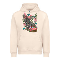 Sandshell easter french bulldog Urban Hoodie - RanaPortraitStore