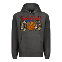 Charcoal Heather basketball dad Premium Hoodie - Zillion Design Studio