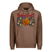 Chestnut basketball dad Premium Hoodie - Zillion Design Studio