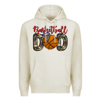 Oatmeal Heather basketball dad Premium Hoodie - Zillion Design Studio