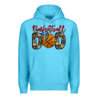 Ocean Blue basketball dad Premium Hoodie - Zillion Design Studio