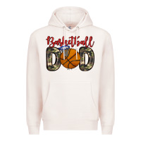 Pale Pink basketball dad Premium Hoodie - Zillion Design Studio