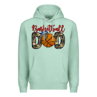 Seafoam basketball dad Premium Hoodie - Zillion Design Studio