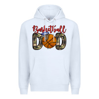 White basketball dad Premium Hoodie - Zillion Design Studio