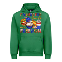 Emerald i m here for snacks and freedom Urban Hoodie - texasbilliewilder