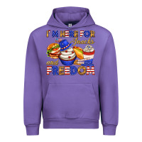 Tulip i m here for snacks and freedom Urban Hoodie - texasbilliewilder