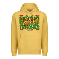 Antique Gold nacho average teacher Premium Hoodie - texasbilliewilder