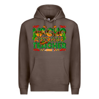 Coffee nacho average teacher Premium Hoodie - texasbilliewilder