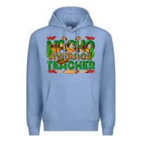 Colony Blue nacho average teacher Premium Hoodie - texasbilliewilder