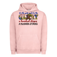 Pigment Salmon its the guts and its the glory a hundred stripes Urban Hoodie - texasbilliewilder