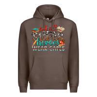 Coffee not all superheroes wear capes with books Premium Hoodie - texasbilliewilder
