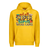 Lemon not all superheroes wear capes with books Premium Hoodie - texasbilliewilder