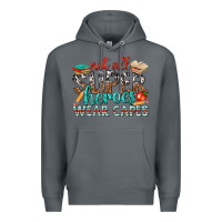 Rock not all superheroes wear capes with books Premium Hoodie - texasbilliewilder