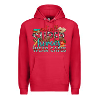 Cardinal not all superheroes wear capes with books Premium Hoodie - texasbilliewilder