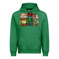 Emerald fa la la la latte Urban Hoodie - Zillion Design Studio