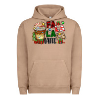 Pigment Burro fa la la la latte Urban Hoodie - Zillion Design Studio