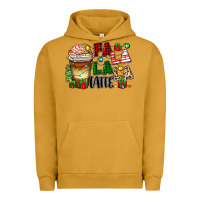 Pigment Peanut Butter fa la la la latte Urban Hoodie - Zillion Design Studio