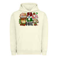 Fa La La La Latte Urban Hoodie | Teevron