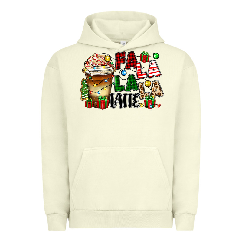 Fa La La La Latte Urban Hoodie by Zillion Design Studio | Teevron