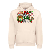 Sandshell fa la la la latte Urban Hoodie - Zillion Design Studio